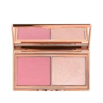 CHARLOTTE TILBURY Палетка румяна и хайлайтер Blush & Glow