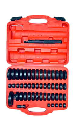 ST7315 Набор оправок для монтажа и демонтажа подшипников, 18-74 мм, 51 предмет