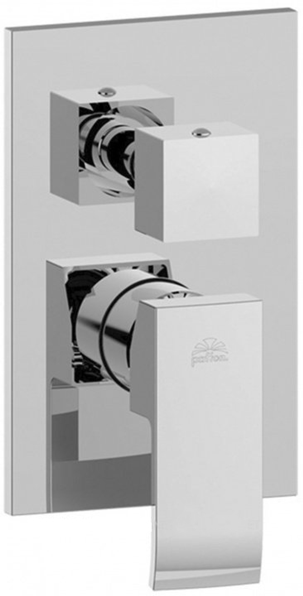 Смеситель для душа Paffoni ELLE встраиваемый, на 3 выхода, хром (EL019CR/M)