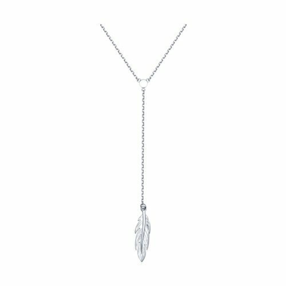 Колье из серебра