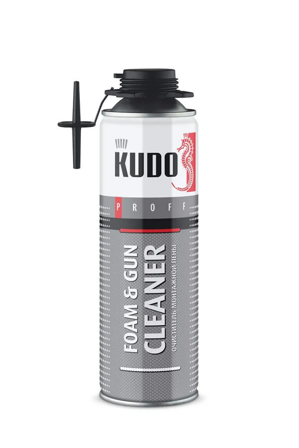 Очиститель монтажной пены "KUDO PROFF" 650мл/456г