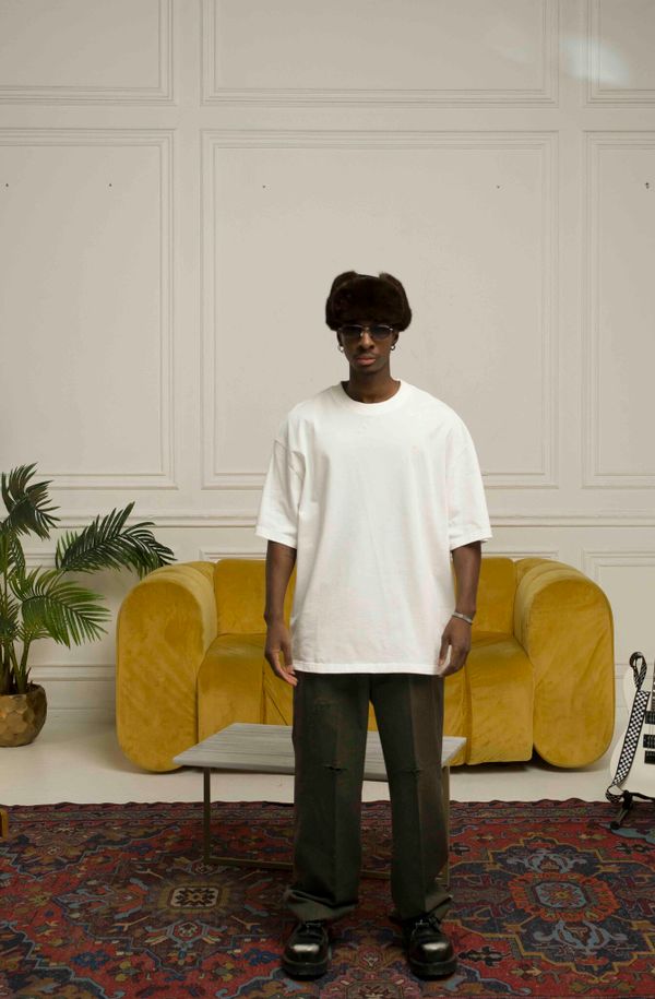 Футболка Motoaerobic молочная - фото 1