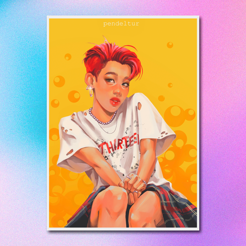 Арт принт / pendeltur / BTS / Чимин