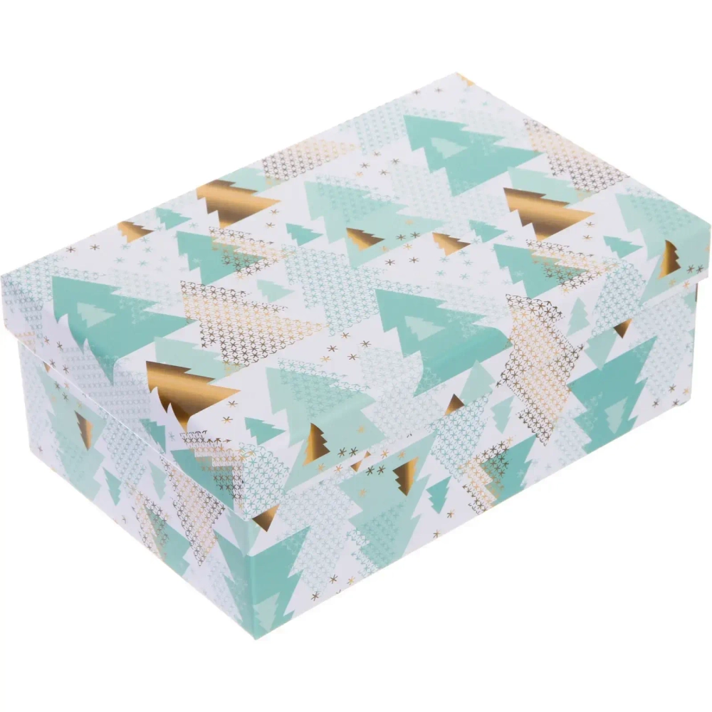 Коробка подарочная «Волшебная елочка» 21*14*8 см