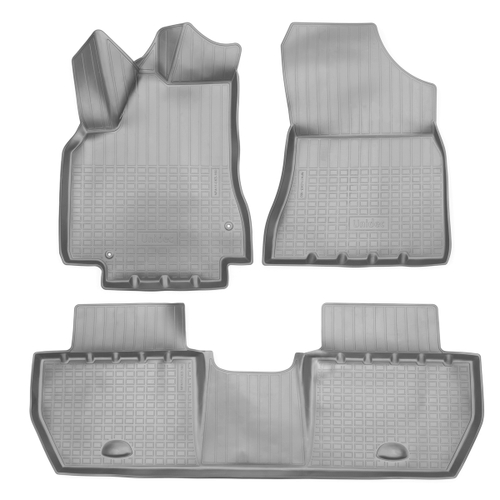Ковры в салон Norplast/Unidec для Opel Combo Life (2021-) Полиуретан, Серый, арт.NPA11-C63-160-G