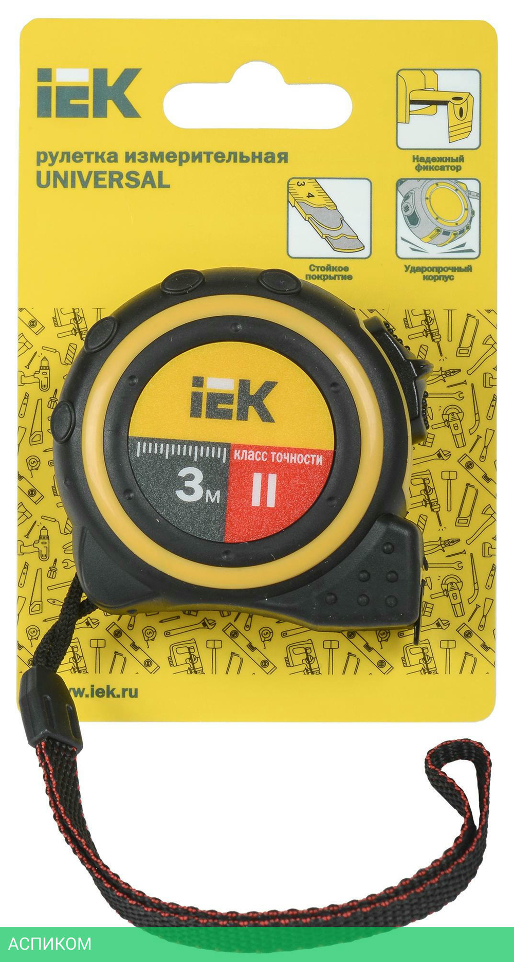 Рулетка IEK Universal (TIR10-1-003)
