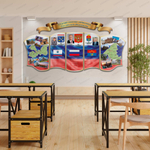 Комплект фигурных стендов Государственная символика РФ 1903