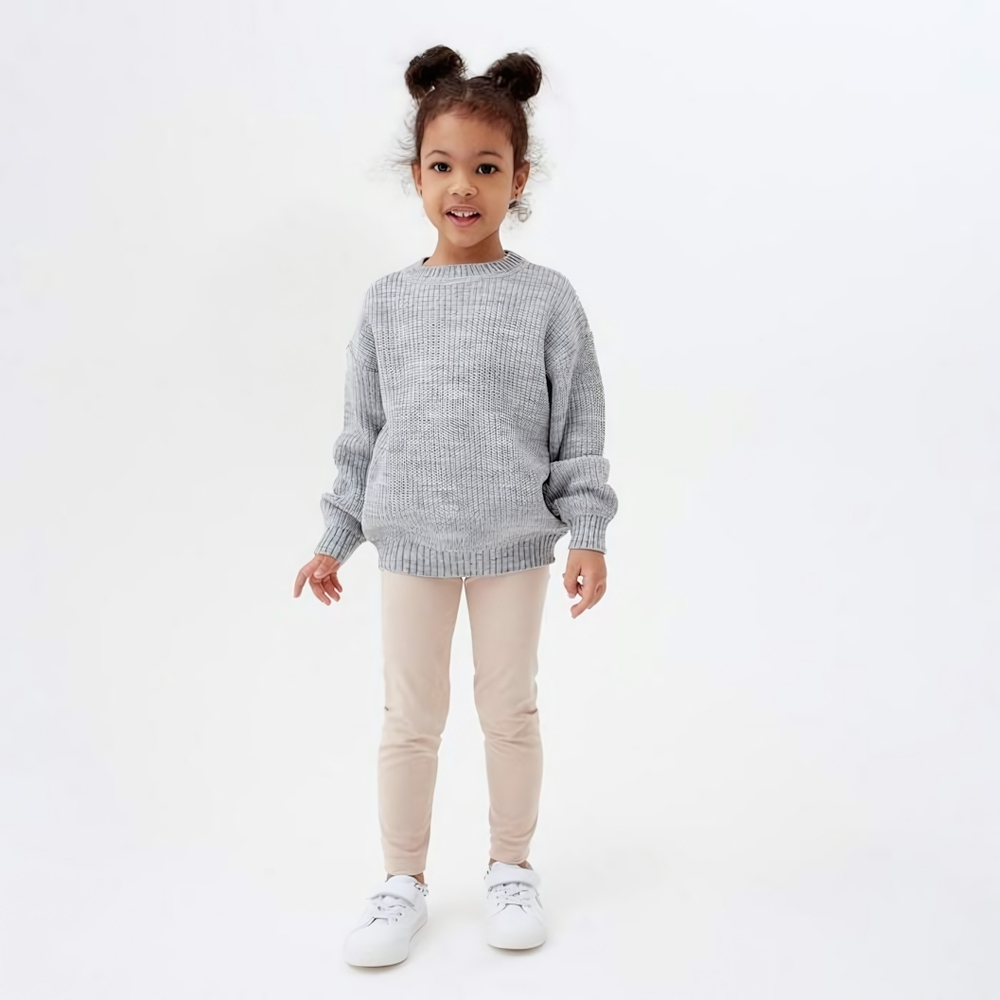 Легинсы для девочек Casual Collection KIDS, жемчужный, р.140 (MINAKU)