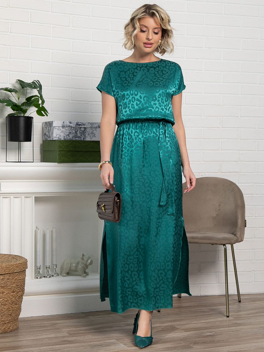 Платье Мэри НЬЮ (изумруд) П15113-12М LT Collection