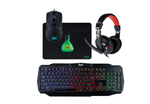 Клавиатура+мышь+гарнитура+коврик Smartbuy SBC-775G-K