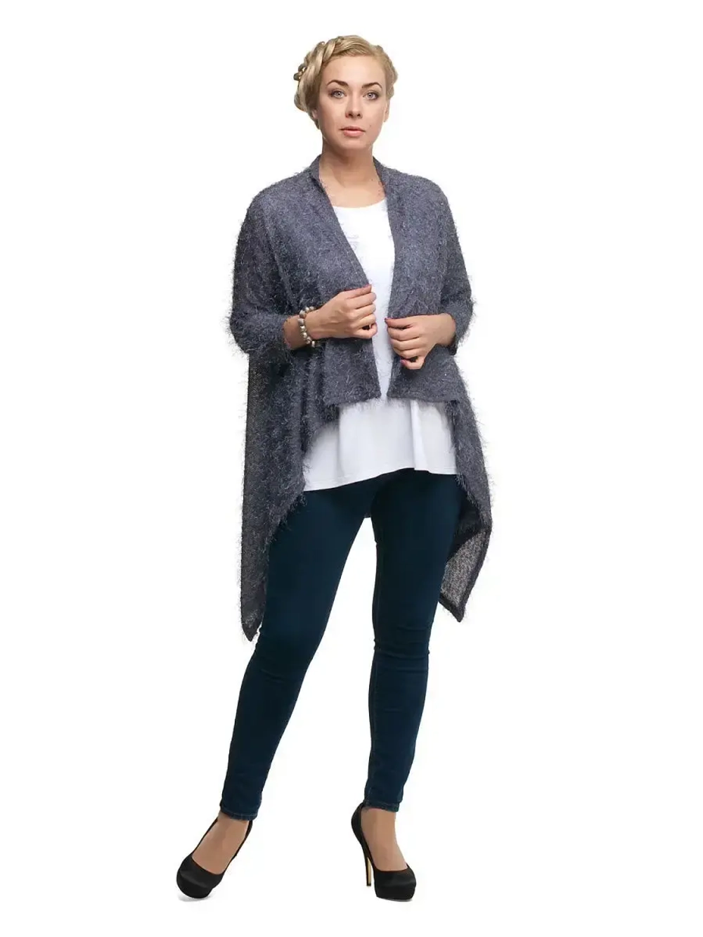 Кардиган пушистый