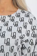 Платье Домино (светло-серое) П12763-18М LT Collection