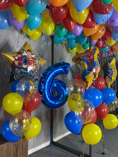 Набор шаров Человек-Паук 6