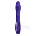 Фиолетовый вибратор-кролик Snappy-Youth - 19 см. (Цвет: фиолетовый)