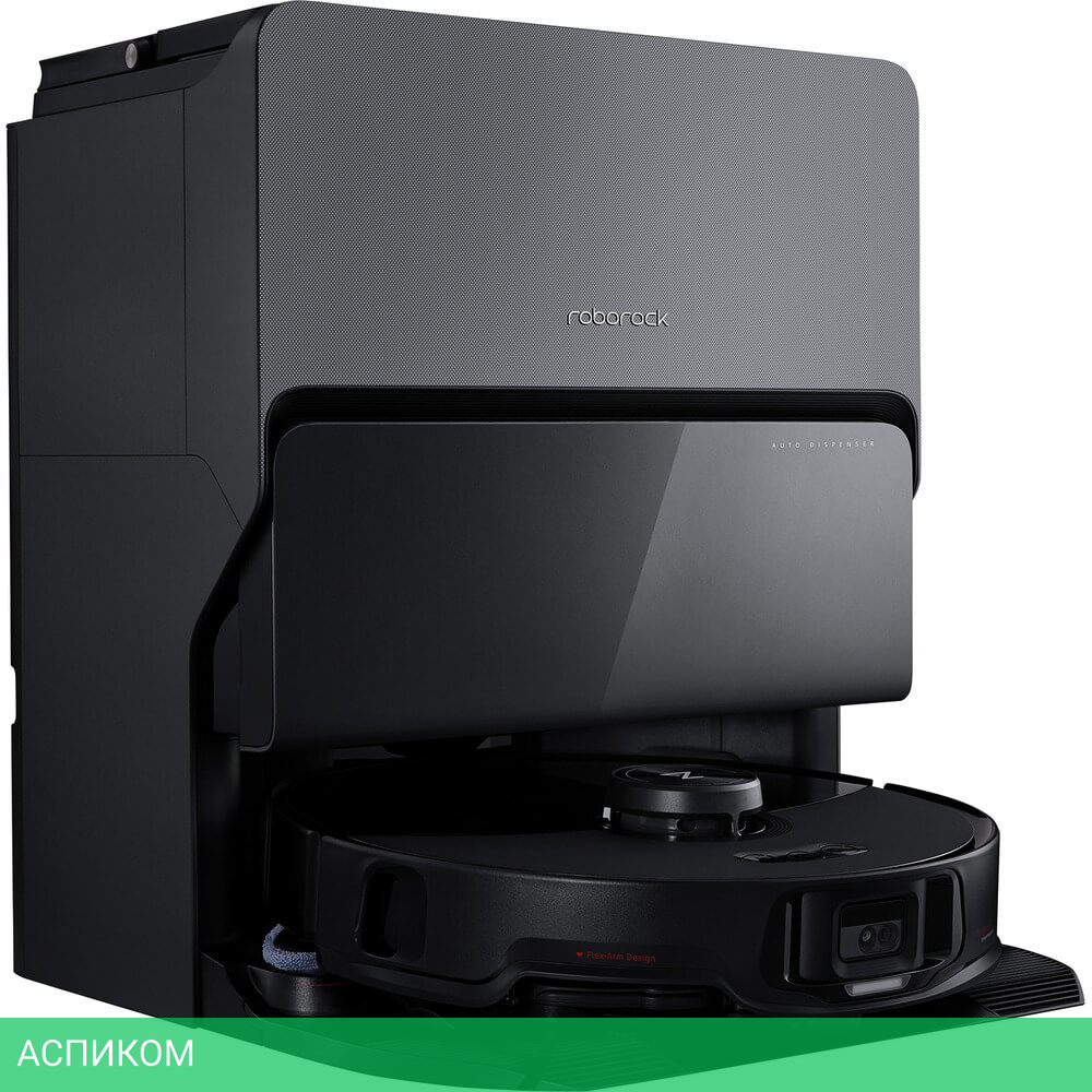 Робот-пылесос Roborock Robotic Vacuum Cleaner+Empty Wash Fill Dock S9 MaxV Ultra RU Black (S9MVU52-02)