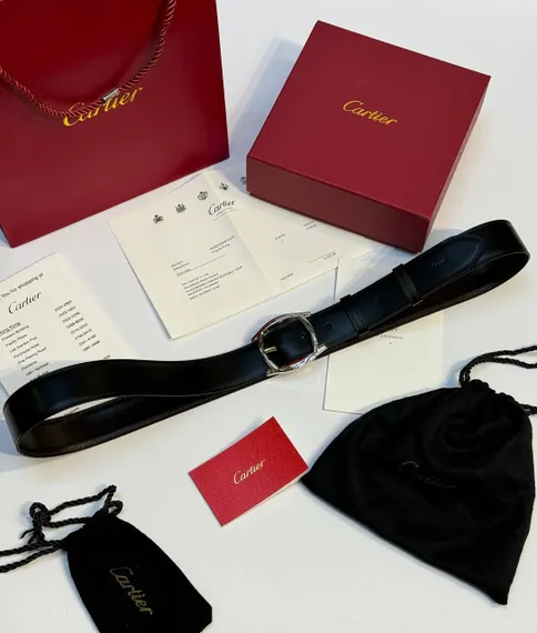 Ремень Drive de Cartier черный