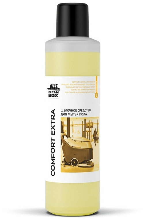 СРЕДСТВО Д/МЫТЬЯ ПОЛА ЩЕЛОЧНОЕ CLEANBOX COMFORT EXTRA 1КГ/1Л