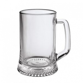 Кружка для пива 0,33 л. d=75 мм. h=150 мм. Дрезден (40861)