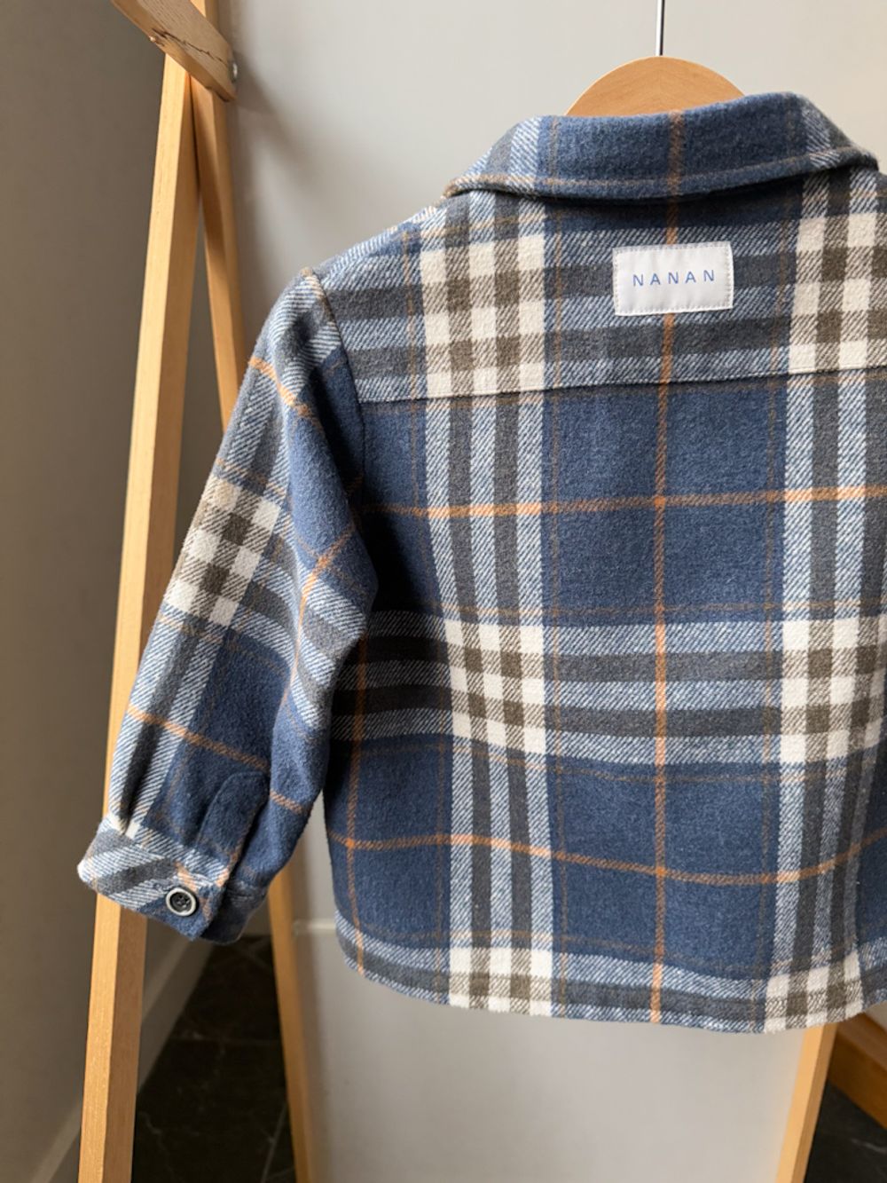 Рубашка в клетку Nanan, 80