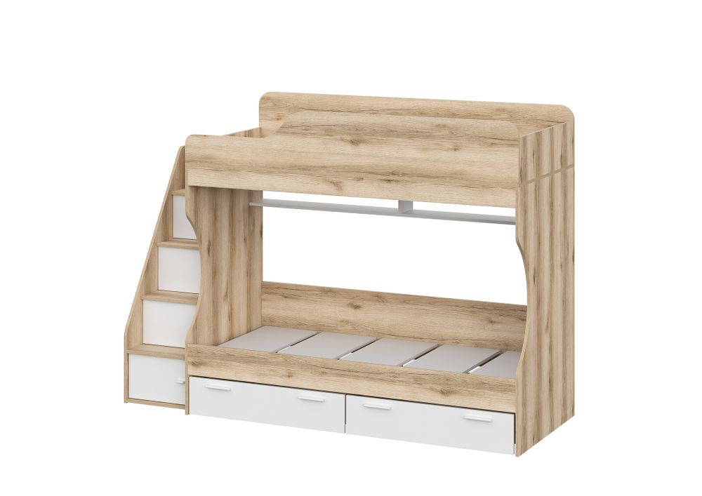 Геометрия 02 Кровать 2-х яр.без матраса (ЦРК.ГМТ.02)