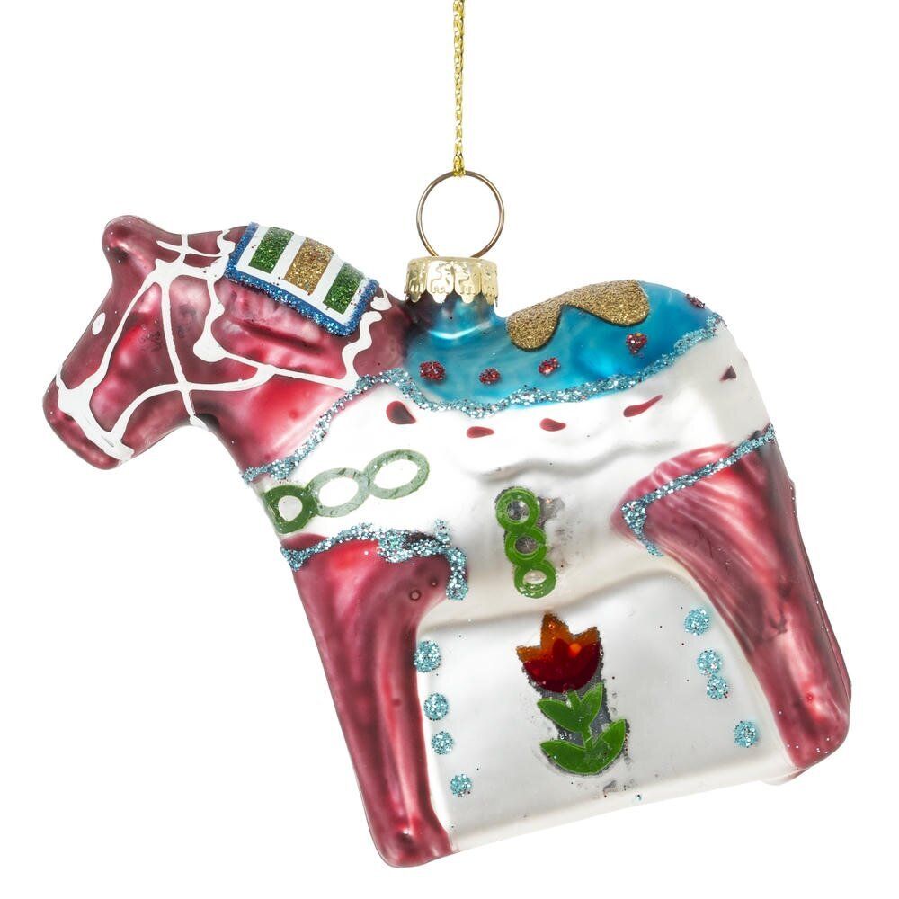 GAEM Украшение новогоднее "Лошадка", L8 W3 H8 см