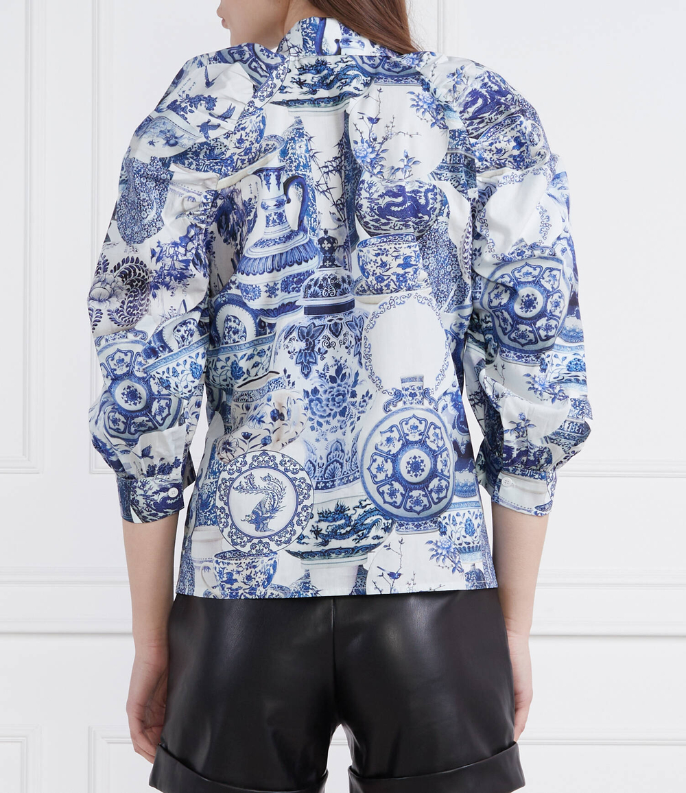 Рубашка Silvian Heach - голубой(CVP23017CA)