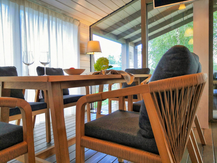 Стул Ideal Patio ЛЕОНОРЕН натуральный тик - роуп