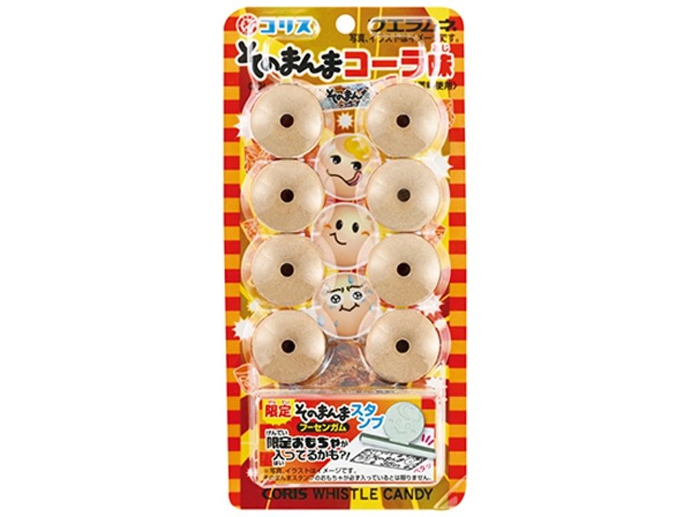 Конфета-свисток со вкусом колы Coris, 22 гр