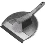 Комплект щетка-сметка Grenada с совком с кромкой (гранит светло-серый)