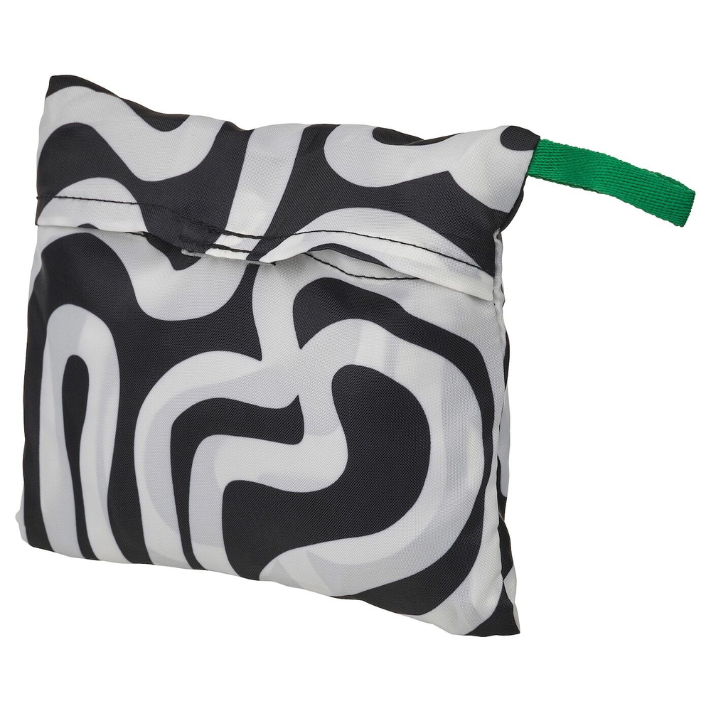 Сумка IKEA RACKLA (РЭКЛА), Черно-белый, 48x36 см, 20 л