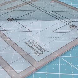 Линейка  для создания блока "Звезда охотника"   (арт. A26-S)