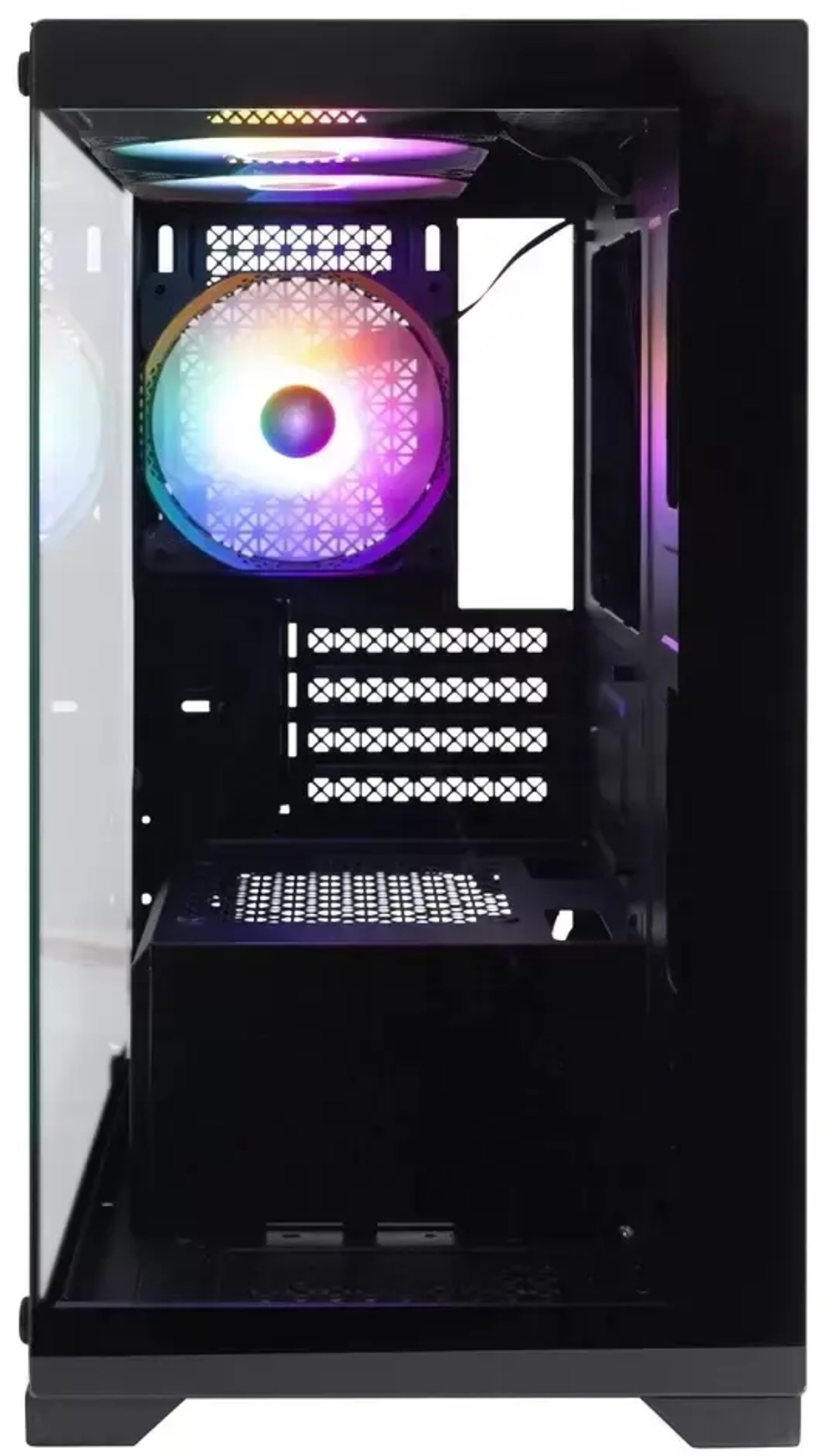 Компьютерный корпус 1STPLAYER MIKU Mi2 LED Black