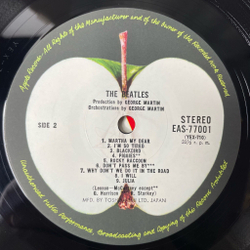 Винтажная виниловая пластинка LP The Beatles White Album Белый Альбом (Japan 1976) (Obi, 4 фотографии, постер) Полный Комплект