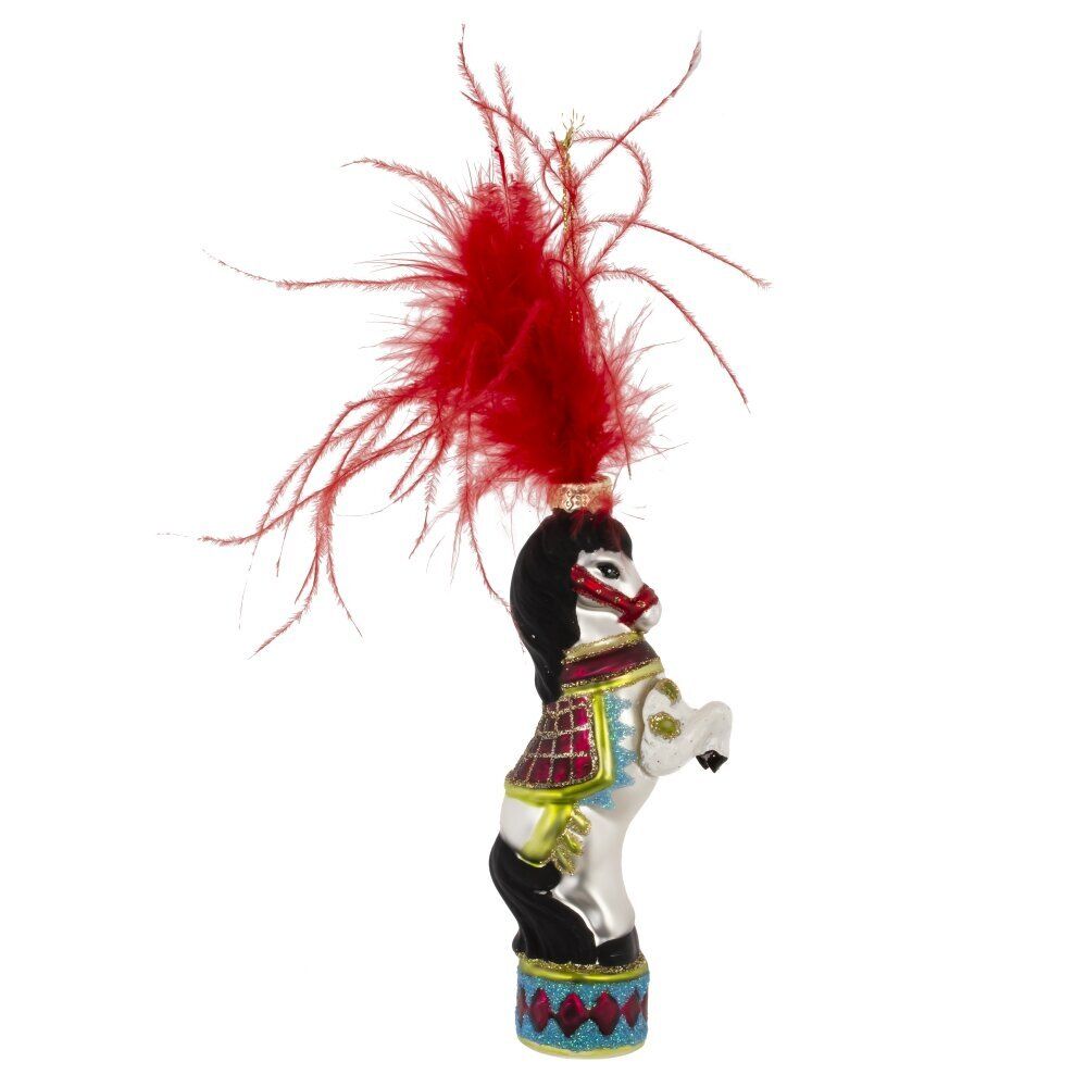 GAEM Украшение новогоднее "Лошадка", L5 W3 H15 см, 3в.