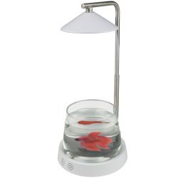 ULT-P36-3W-4000K+SPSB IP40 WHITE Светильник для растений светодиодный. с подставкой и декоративной емкостью. Белый свет4000K + cпектр для рассады и цветения. TM Uniel