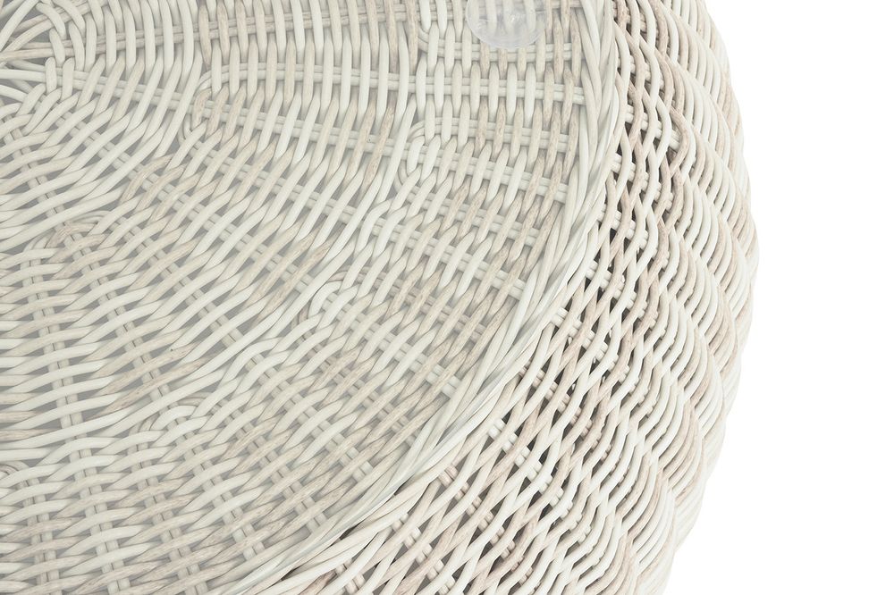 "Барселона" журнальный столик из искусственного ротанга, цвет бежевый