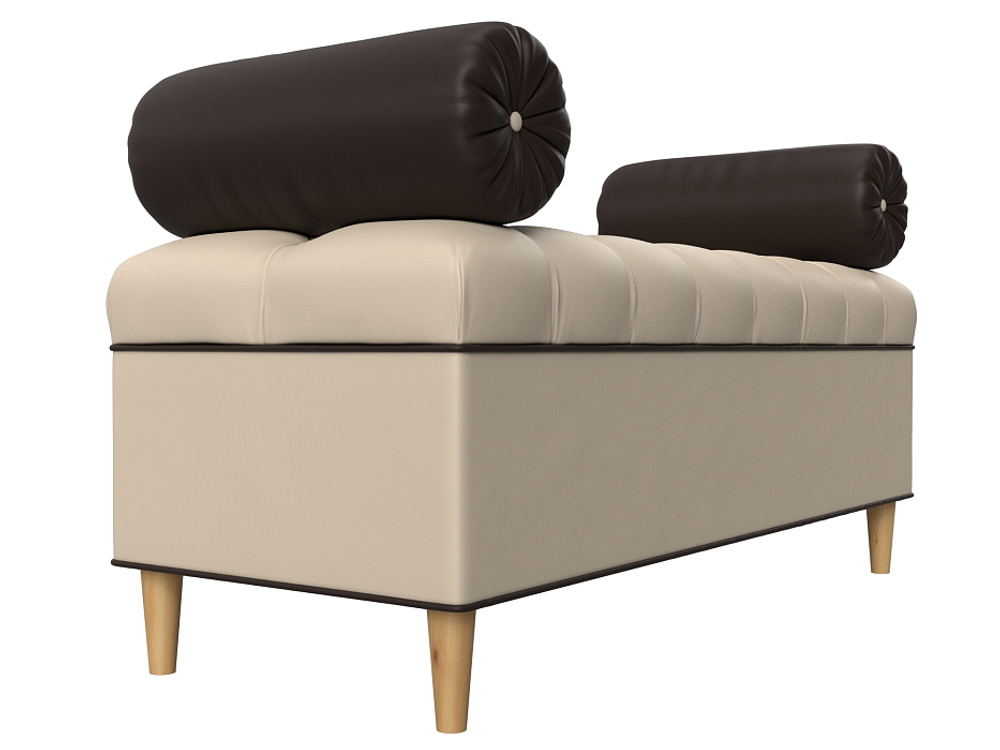 Банкетка Глория, Бежевый\Коричневый, артикул 29278