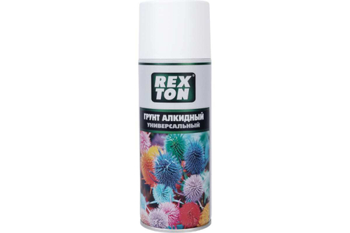 Грунт алкидный Rexton белый (520мл) аэрозоль