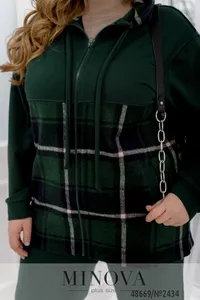 Костюм 2434-темно-зеленый Minova