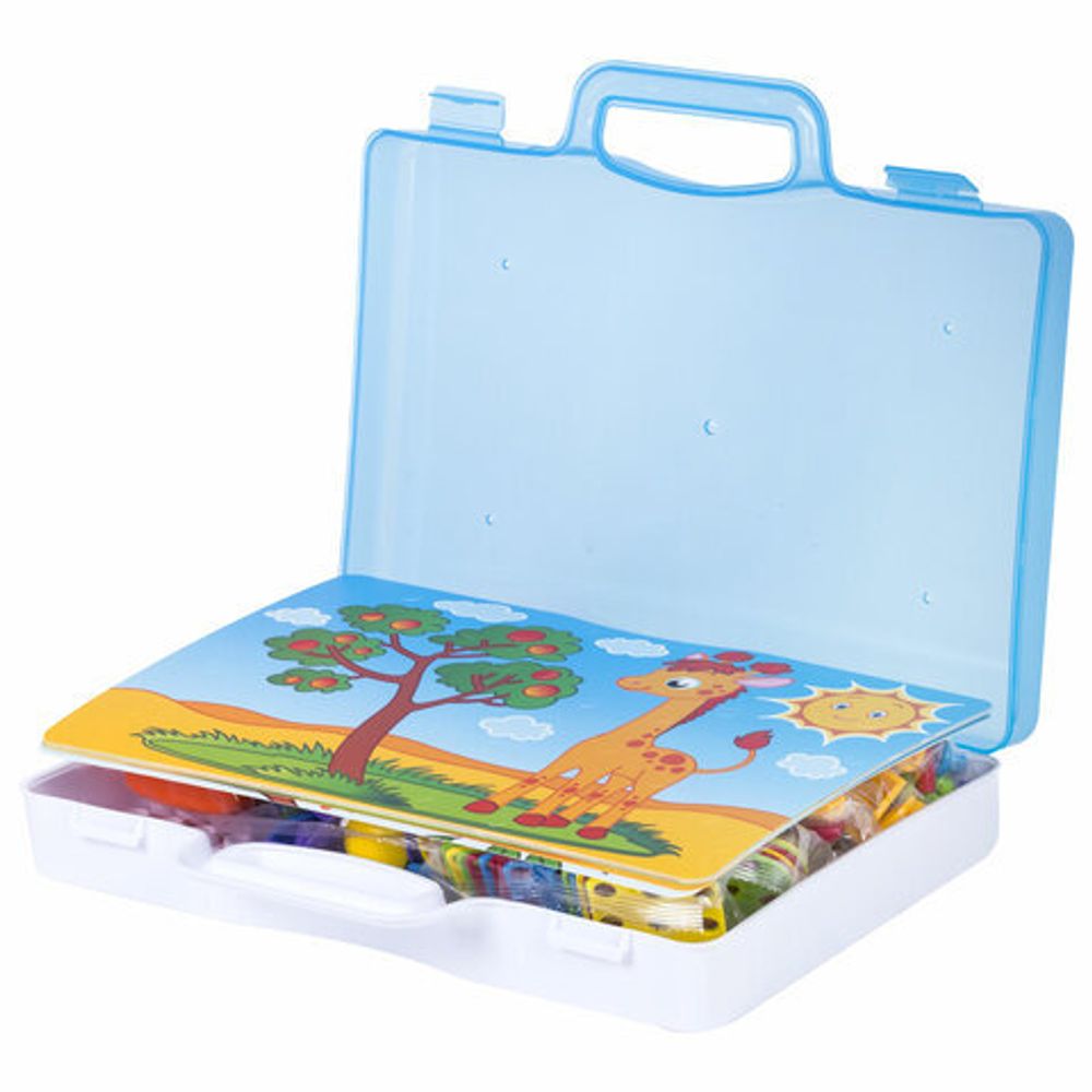 Конструктор с шуруповертом РАЗВИВАЮЩИЙ 247 деталей, BRAUBERG KIDS, 665204