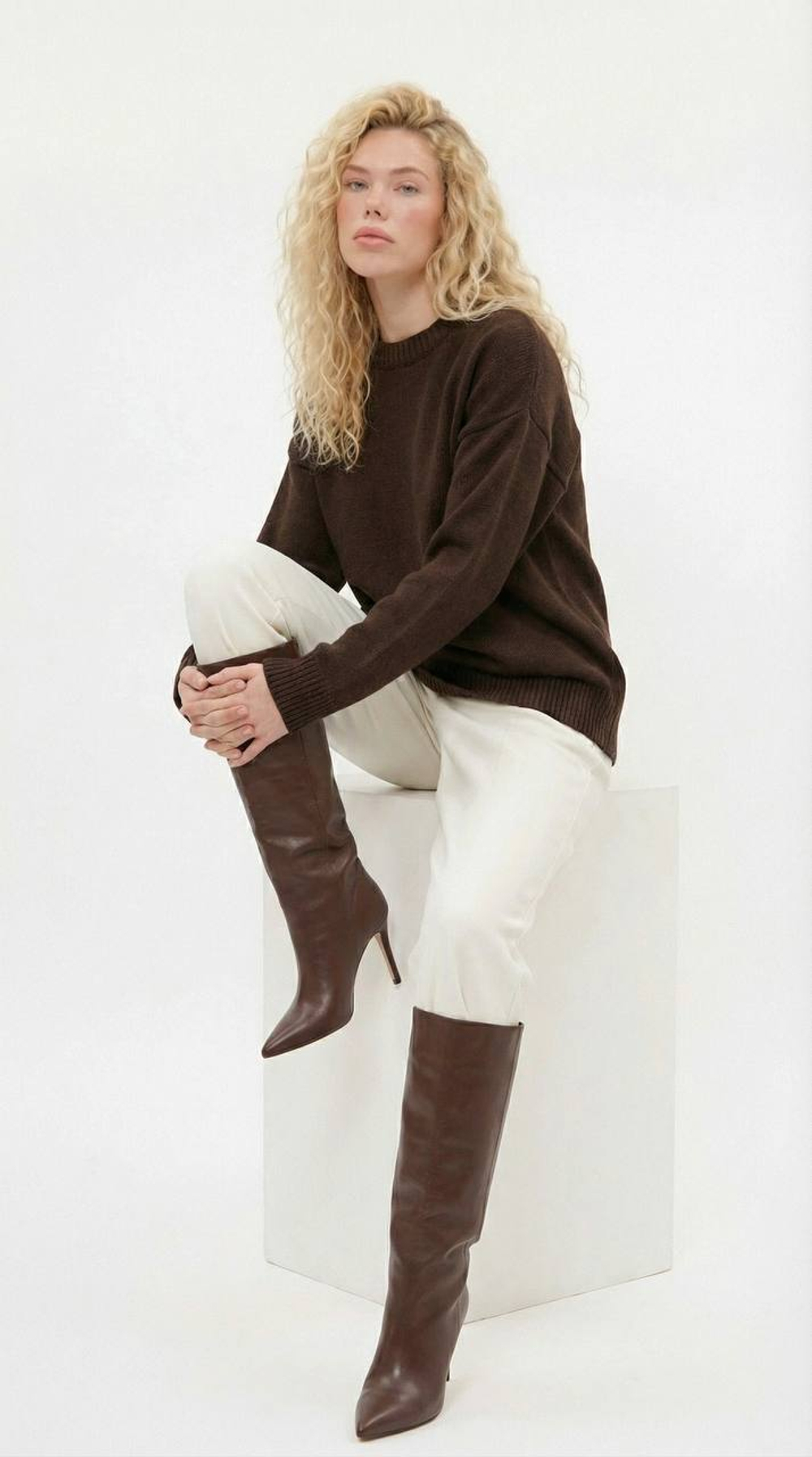 Свитер "Cocoa Brown"