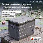 Автохолодильник Alpicool NL40 (12/24)