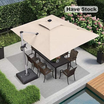 Дачный зонт с подсветкой led pro999