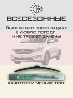Щетки стеклоочистителя HUOYE Y8 600/400 мм на Changan Linmax | Hook/J-Hook