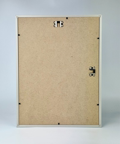 Фоторамка 30х40 см голубая, без фактуры, арт. 3040.746767