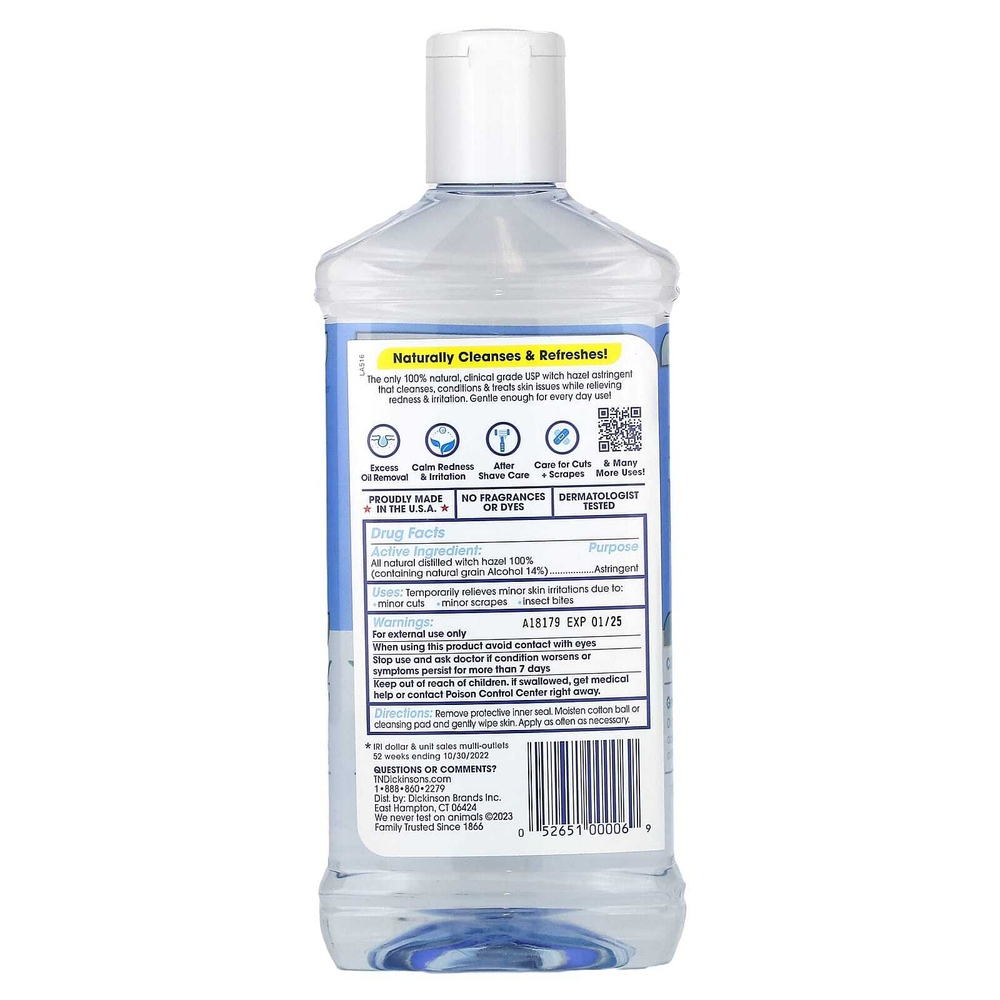 Dickinson Brands, Гамамелис для лица и тела, 473 мл (16 жидк. унц.)