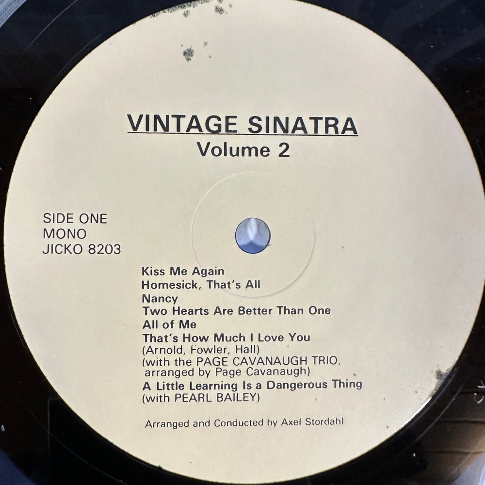 Frank Sinatra ‎– Vintage Sinatra Vol. II (США)
