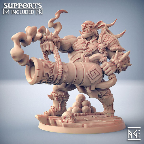 Орк Полуорк Воин Паладин Варвар Файтер Рыцарь миниатюра для dnd, днд, pathfinder, фентези, Настольная игра, НРИ, Варгейм, РПГ