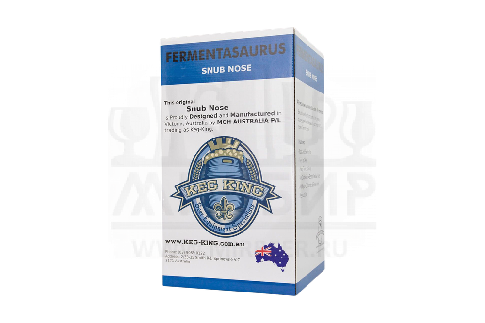 ЦКТ Fermenter King Snub Nose, пластик, 35 л