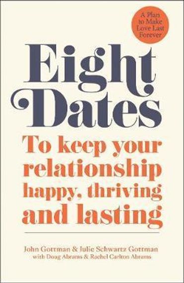 Eight Dates: To keep your relationship happy, thriving and lasting